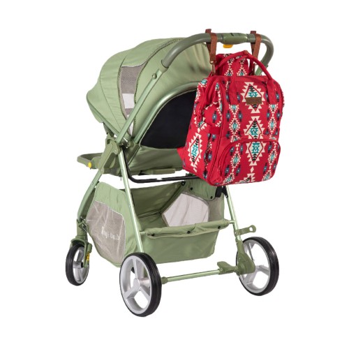 Montana West Wrangler Aztec Southwestern Print Diaper Bag Backpack