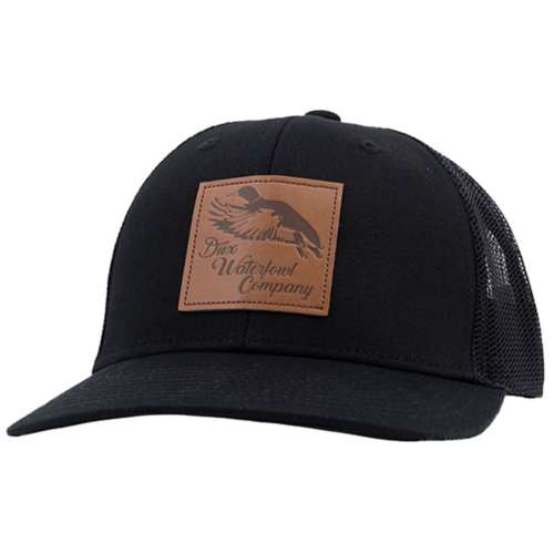 Men's DUX Waterfowl Company DUX Waterfowl Leather Patch Adjustable Hat