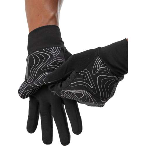 Men's Nathan Sports HyperNight Reflective Convertible running shoessneakers Gloves