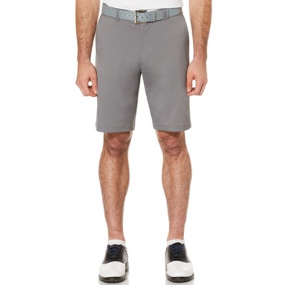 pga tour men's expandable flat front short