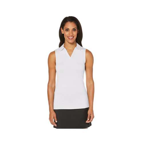 PGA Tour Airflux Women's Sleeveless Golf Polo | SCHEELS.com