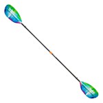 Whiskey Northern Lights Fiberglass 2-Piece Straight Shaft Kayak Paddle - Thumbnail 1 of 4