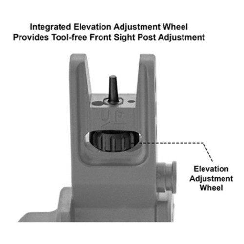 UTG ACCU Sync 45 Degree Angle Rear Sight