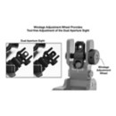 UTG ACCU Sync 45 Degree Angle Rear Sight
