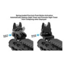 UTG ACCU Sync Spring Loaded AR15 Flip up Front Sight