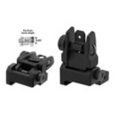 UTG ACCU Sync Spring Loaded AR15 Flip up Rear Sight