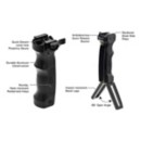 UTG D Grip with Ambi. Quick Release Bipod