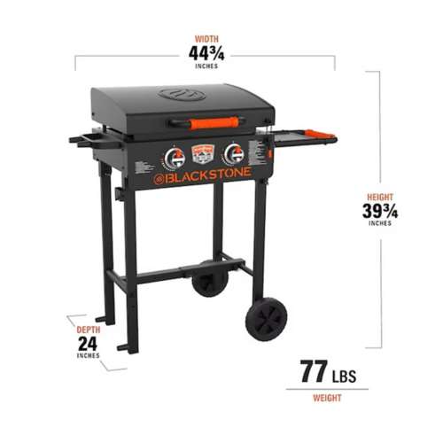 Blackstone On-The-Go 22 Griddle with Cart Orange