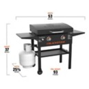 Blackstone 28in 2 Burner Griddle Cooking Station with Hood