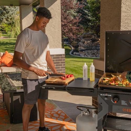 Blackstone Iron Forged 36 inch Griddle with Hood