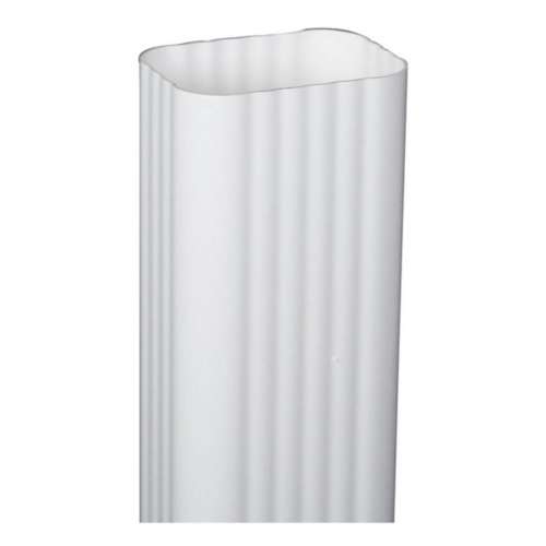 Amerimax Traditional K-style White Vinyl Downspout