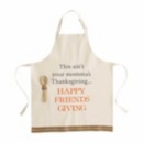 Mud Pie Thanksgiving Apron And Spoon Set