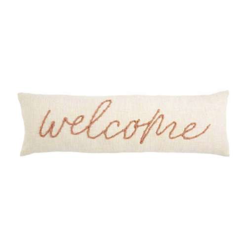 Mud Pie Welcome Throw Pillow