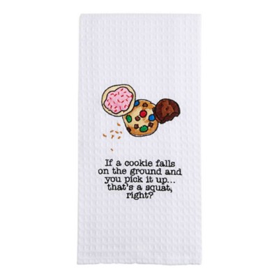 Mud Pie Cookies Embroidered Towel