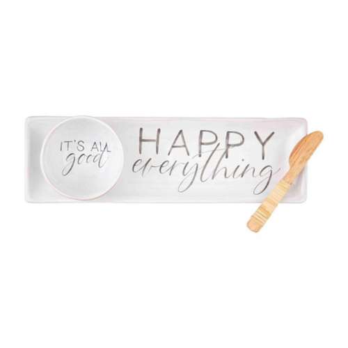 Mud Pie Happy Tray & Dip Set