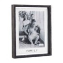 Mud Pie Family Black Wood Picture Frame