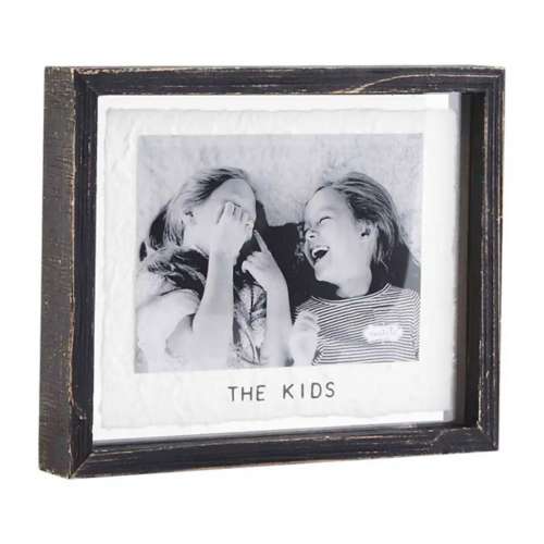 Mud Pie The Kids Black Wood Picture Frame