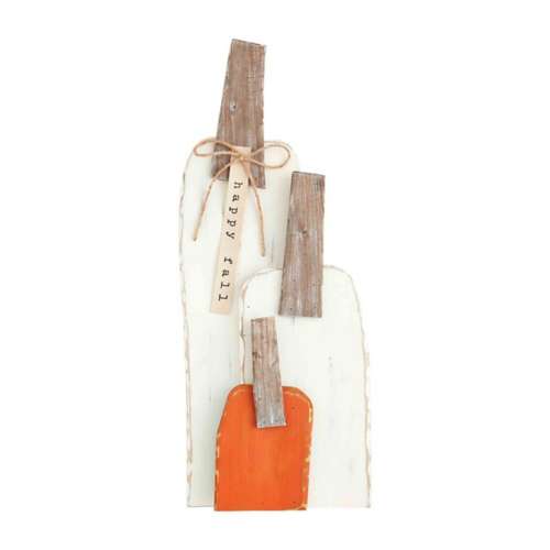 Mud Pie Layered Pumpkin Sitter