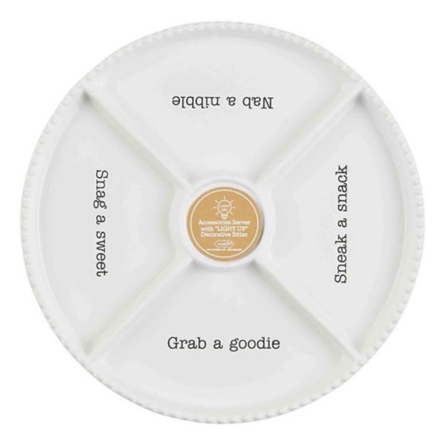 Mud Pie Snack Divided Tray - Primary Image