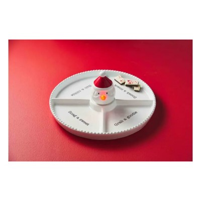 Mud Pie Leuchtender Sitter Mit Amerikanischer Flagge – Handbemalte Keramik Mit LED-Lichtern