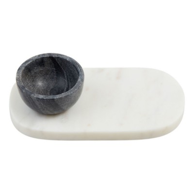 Mud Pie Marble Dip Tray