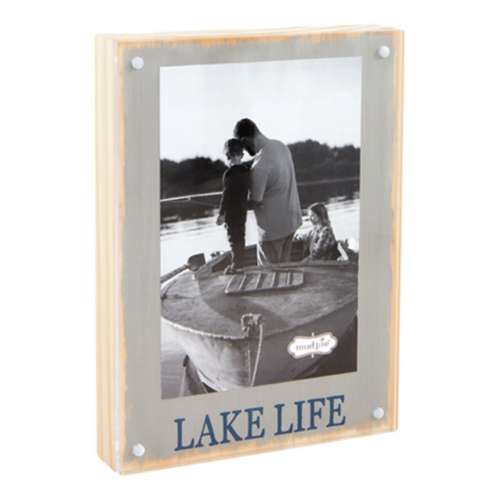 Mud Pie Lake Acrylic Magnet Frame