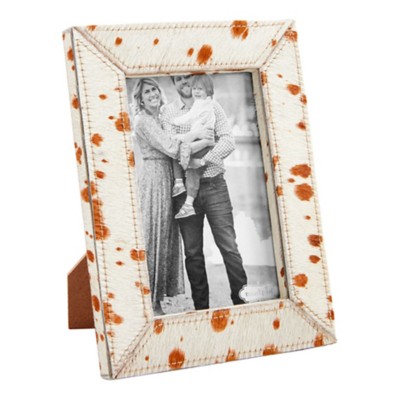Mud Pie Small Brown Mohair Hide Frame | SCHEELS.com