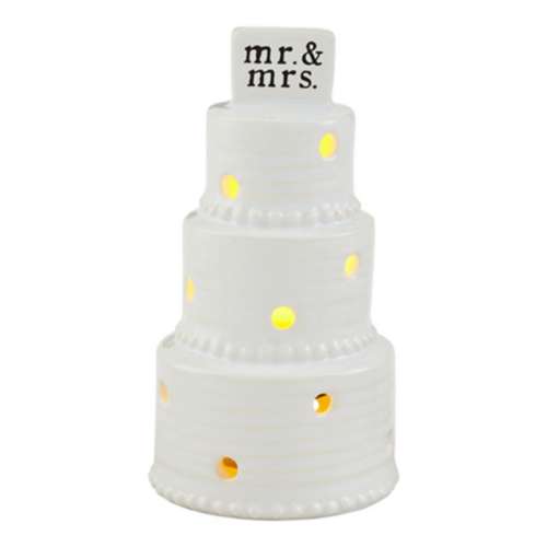 Mud Pie Light Up Wedding Cake Sitter