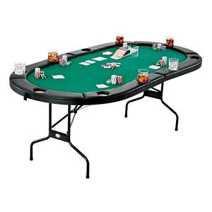 Broncos poker table. My home table.