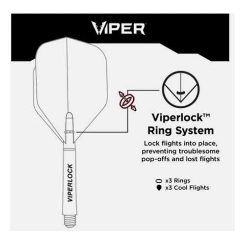 Viper Cool Molded Slim Dart Flights
