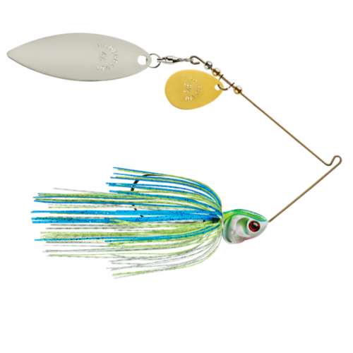 Booyah Covert Spinnerbait Nickel Willow Gold Colorado