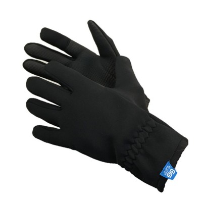 Glacier Glove Kenai Original Full Finger Fishing Gloves - Black Neoprene Water Resistant With Padded Palm