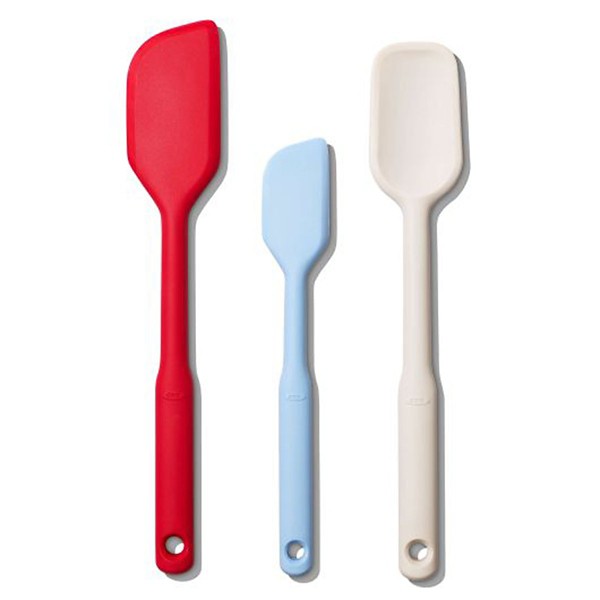 OXO 3 Piece Silicone Spatula Set