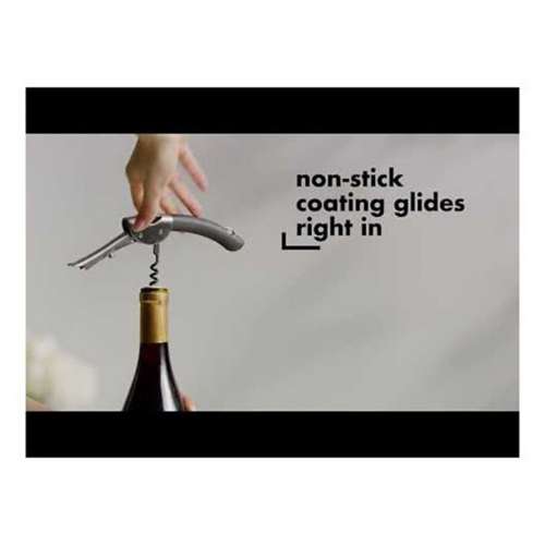 OXO Steel Double Lever Waiter's Corkscrew