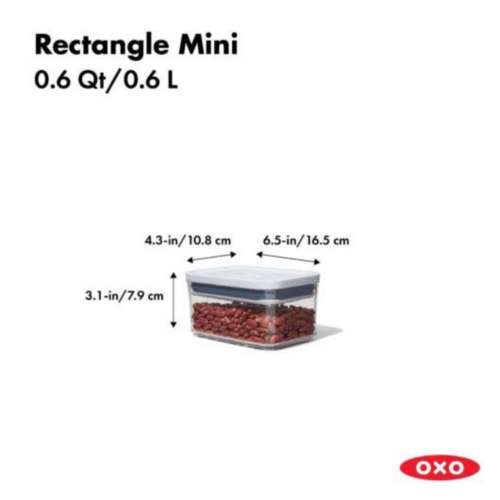 OXO POP Container - Rectangle Mini (0.6 Qt.)