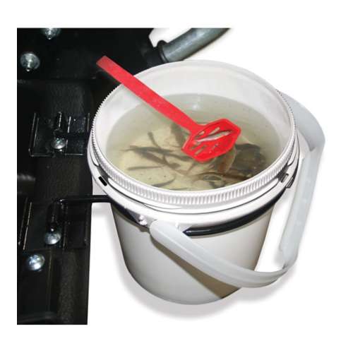 Clam Bait Well With Bucket and Sled Bracket