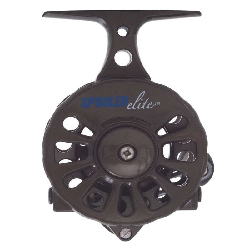 clam inline ice fishing reel