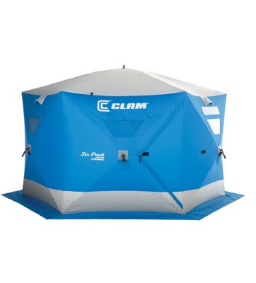 Clam Six Pack 1660 Mag Thermal Popup Shelter