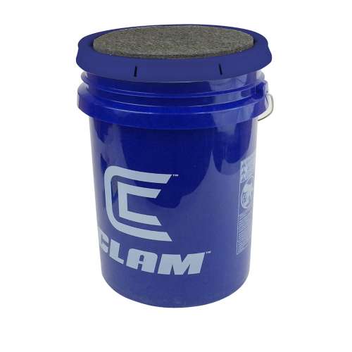 Clam 6-Gallon Bucket with lid