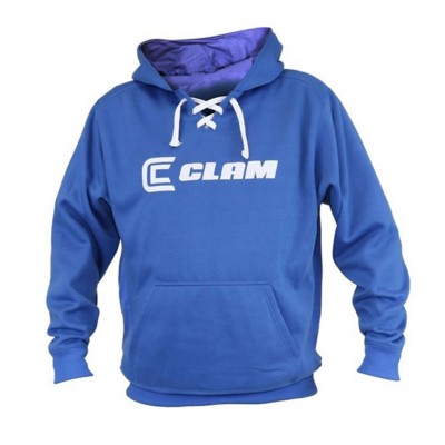 clam ice fishing hoodie