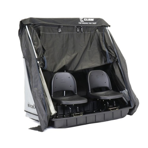 Clam Fish Trap Series Nanook XL Flip-Over Ice Shelter