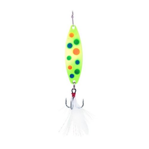 Clam Panfish Leech Flutter Spoon - Primary Image