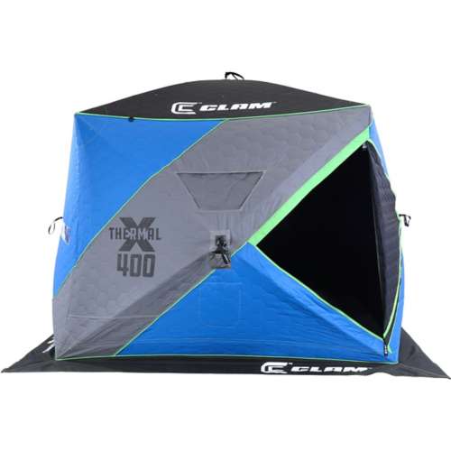 Clam X Series X400 Thermal 4 Side Hub Ice Shelter