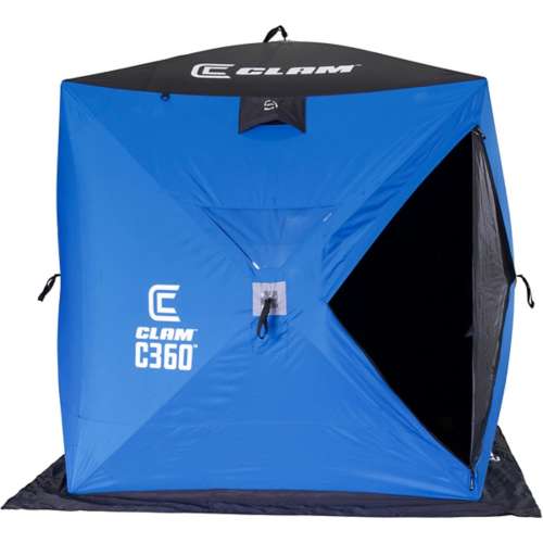 Clam Series C-360 6x6 Hub Ice Shelter