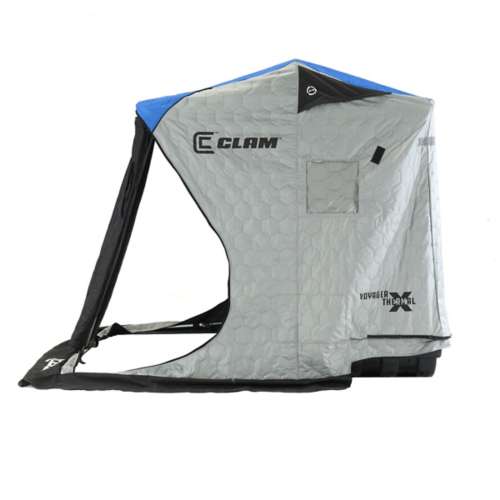 Clam Voyager X Thermal Side Door Flip-Over Ice Shelter
