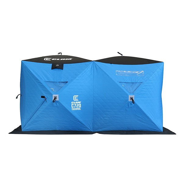 C-720 Thermal 6x12 Double Hub Ice Shelter