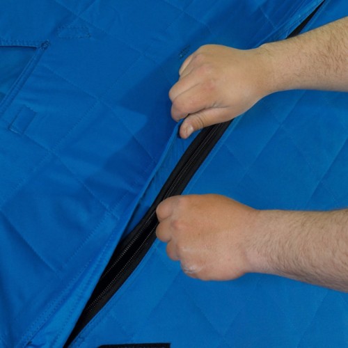 Clam C-720 Thermal 6x12 Double Hub Ice Shelter