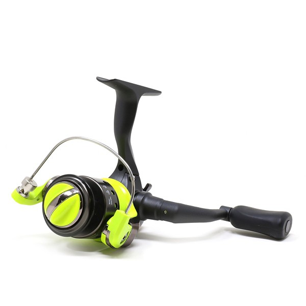 CLAM Voltage Right/Left Spinning Ice Fishing Reel Yellow
