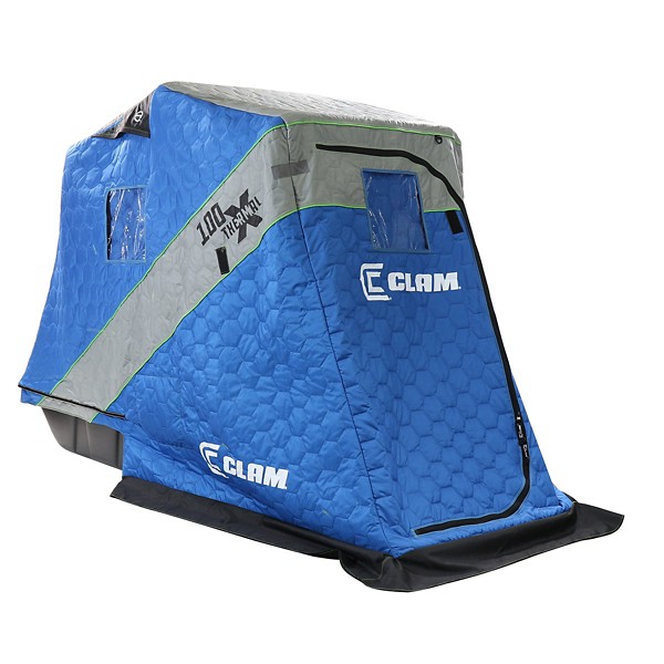 Clam Fish Trap X Series X100 Thermal Flip-Over Ice Shelter product image