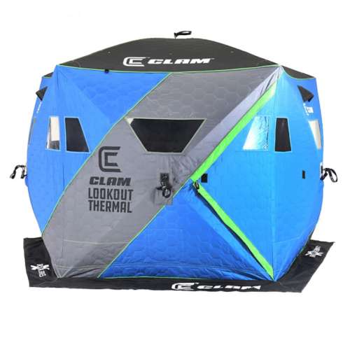 Clam X Series X500 Thermal Lookout 5 Side Hub Ice Shelter